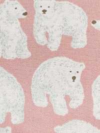 850601 Oxford Denim X Animale = Orso Polare[Tessile / Tessuto] VANCET Foto secondaria