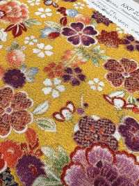 KKP2338-D-HNCRS Futako Chirimen Fiore Chirashi[Tessile / Tessuto] Uni Textile(Komon Studio) Foto secondaria