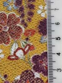 KKP2338-D-HNCRS Futako Chirimen Fiore Chirashi[Tessile / Tessuto] Uni Textile(Komon Studio) Foto secondaria