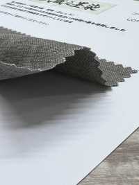 HK7071BW Musashino Sumizome Cotton Hemp Oxford, Tinto Nero, OW[Tessile / Tessuto] KOYAMA Foto secondaria