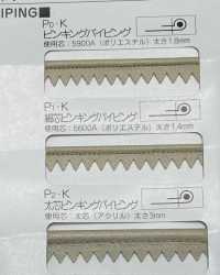 A-8400-PKK A-8400 Techcross II Pinking Piping[Cavo A Nastro] MARCHIO STELLARE (Hoshika) Foto secondaria