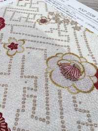 KKP2338-D-HITTASYGT Futako Chirimen Hikita Sayaya Weave[Tessile / Tessuto] Uni Textile(Komon Studio) Foto secondaria