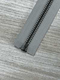 5RGTHOR-OUTLET Cerniera In Metallo Taglia 5 Argento Antico Aperta YKK Foto secondaria