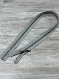 5RGTHOR-OUTLET Cerniera In Metallo Taglia 5 Argento Antico Aperta YKK Foto secondaria