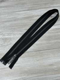 5RGTHOR-OUTLET Cerniera In Metallo Taglia 5 Argento Antico Aperta YKK Foto secondaria