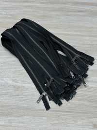 5RGTHOR-OUTLET Cerniera In Metallo Taglia 5 Argento Antico Aperta YKK Foto secondaria