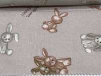 AP62202 My Fluffy Friends Animal Loomstate (Rotondo)[Tessile / Tessuto] COSMO TEXTILE Foto secondaria