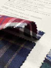 B5755Z 20 Flanelle A Quadri A Filo Singolo, Piegate A Metà[Tessile / Tessuto] VANCET Foto secondaria