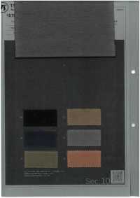 1078607DG Filato A Estremità Aperta, Maglia Jersey A Doppio Strato, Finitura Effetto Invecchiato.[Tessile / Tessuto] TAKISADA NAGOYA Foto secondaria