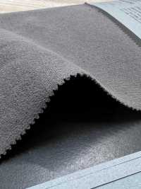 1078607DG Filato A Estremità Aperta, Maglia Jersey A Doppio Strato, Finitura Effetto Invecchiato.[Tessile / Tessuto] TAKISADA NAGOYA Foto secondaria