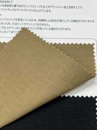 OGN-2030 Ripstop Biologico Lavato[Tessile / Tessuto] TIPICO (Kuwamura Textile) Foto secondaria