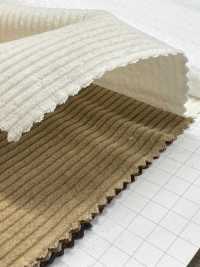 W6025 11W (Ultraleggero) Velluto A Coste Color Caramella Con Speciale Finitura Di Lavaggio[Tessile / Tessuto] Kumoi Beauty Foto secondaria