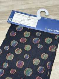 FY1589-IDC20CUT Denim Jacquard A Pois Colorati[Tessile / Tessuto] DUCK TEXTILE Foto secondaria