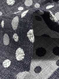 FY1044-24 Denim Jacquard A Pois[Tessile / Tessuto] DUCK TEXTILE Foto secondaria