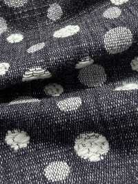 FY1044-24 Denim Jacquard A Pois[Tessile / Tessuto] DUCK TEXTILE Foto secondaria