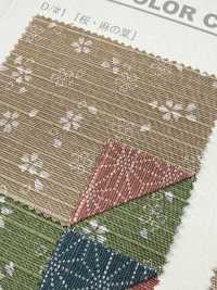 B88235Z Tessuto Shantung, Fantasia Giapponese (Stampa Fronte-retro), Piegato A Metà[Tessile / Tessuto] VANCET Foto secondaria