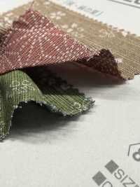 B88235Z Tessuto Shantung, Fantasia Giapponese (Stampa Fronte-retro), Piegato A Metà[Tessile / Tessuto] VANCET Foto secondaria