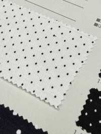 B88191Z Tessuto Di Cotone A 60 Fili, Fantasia A Pois/righe, Piegato A Metà[Tessile / Tessuto] VANCET Foto secondaria