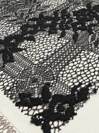 KKF8844-W-1 Pizzo Arricciato In Nylon Morbido[Tessile / Tessuto] Uni Textile(Komon Studio) Foto secondaria