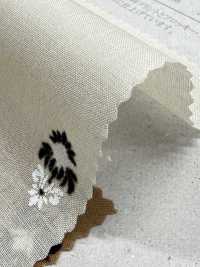 KKH800F-4 80- Cotone Lawn, Tinto Con Pigmenti, Finitura Floccata.[Tessile / Tessuto] Uni Textile(Komon Studio) Foto secondaria