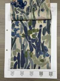 8026-1790-2 Stampa Botanica Su Tela Loomstate[Tessile / Tessuto] HOKKOH Foto secondaria