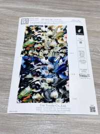 KKP8032-58D-BK-464 Raso Silky Dew Ad Ampia Larghezza[Tessile / Tessuto] Uni Textile(Komon Studio) Foto secondaria