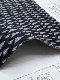 KKP8585-55-SB-218 Tessuto Seersucker Elasticizzato, Larghezza Ampia, Stampa Multicolore[Tessile / Tessuto] Uni Textile(Komon Studio) Foto secondaria