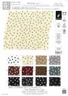 KKP9144-17 Satin hammer elasticizzato a mini pois casuali