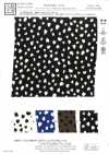 KKP9144-36 Raso martellato elasticizzato a pois petalo