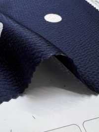 KKP9144-95 Satin martellato elasticizzato a pois grandi[Tessili / Tessuti] Uni Textile (Komon Kobo) Immagini aggiuntive