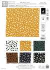KKP9144-98 Satin martellato elasticizzato con pois irregolari
