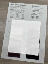 BF6320 Viyella Pre-tinta A 20 Fili Con Finitura Lavata.[Tessile / Tessuto] KOYAMA Foto secondaria