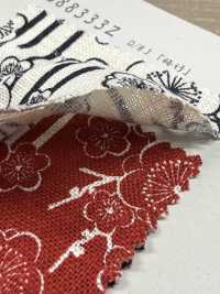 B88333Z Tessuto A Trama Irregolare, Indaco Antico, Piegato A Metà[Tessile / Tessuto] VANCET Foto secondaria