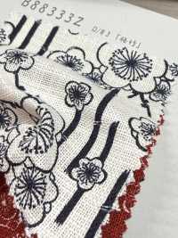 B88333Z Tessuto A Trama Irregolare, Indaco Antico, Piegato A Metà[Tessile / Tessuto] VANCET Foto secondaria