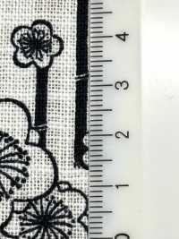 B88333Z Tessuto A Trama Irregolare, Indaco Antico, Piegato A Metà[Tessile / Tessuto] VANCET Foto secondaria