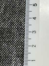 HK1313BW Denim prodotto a Okayama, rivestimento all'inchiostro sumi / stile denim nero (lavaggio unico)[Tessili / Tessuti] KOYAMA Immagini aggiuntive
