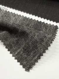 HK1313BW Denim prodotto a Okayama, rivestimento all'inchiostro sumi / stile denim nero (lavaggio unico)[Tessili / Tessuti] KOYAMA Immagini aggiuntive