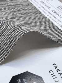 KYC445-1 Tessuto Di Cotone Tinto In Filo (Takashima Chijimi)[Tessile / Tessuto] Uni Textile(Komon Studio) Foto secondaria