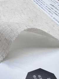 KYC446-1 Lino Tinto In Filo Yoryu (Takashima Crepe)[Tessile / Tessuto] Uni Textile(Komon Studio) Foto secondaria