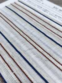 KYC667-55-1 Cotone, Rayon, Lino Dobby, Fantasia A Righe Multiple[Tessile / Tessuto] Uni Textile(Komon Studio) Foto secondaria