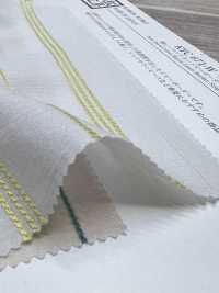 KYC-671-W-1 Cotone, Rayon, Lino Dobby, Righe Multicolori, Larghezza Ampia[Tessile / Tessuto] Uni Textile(Komon Studio) Foto secondaria