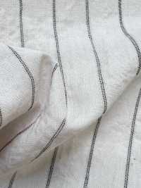 KYC904-ST Filato Di Cotone, Tinto In Filo, Tessitura Aperta, Arricciatura, Righe[Tessile / Tessuto] Uni Textile(Komon Studio) Foto secondaria