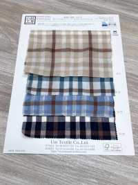 KYC921-C-1 Arricciatura Tinta In Filato Di Cotone Tencel[Tessile / Tessuto] Uni Textile(Komon Studio) Foto secondaria