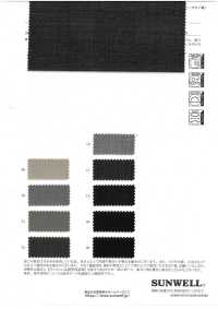 74004 Tessuto Twill Elasticizzato In Poliestere/lana 2/70 Silo[Tessile / Tessuto] SUNWELL Foto secondaria