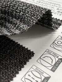 43506 LANATEC®️ Lab Tweed Twill Glen Check[Tessile / Tessuto] SUNWELL Foto secondaria