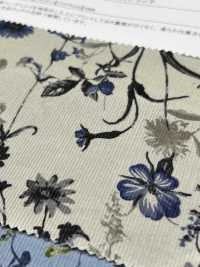 19189 Camicia In Velluto A Coste Con Stampa Floreale[Tessile / Tessuto] SUNWELL Foto secondaria