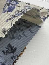 19189 Camicia In Velluto A Coste Con Stampa Floreale[Tessile / Tessuto] SUNWELL Foto secondaria