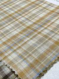 14424 Tessuto A Doppia Garza Madras A Quadri In Fibra Di Lyocell Tencel™ A 60 Fili.[Tessile / Tessuto] SUNWELL Foto secondaria