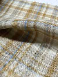 14424 Tessuto A Doppia Garza Madras A Quadri In Fibra Di Lyocell Tencel™ A 60 Fili.[Tessile / Tessuto] SUNWELL Foto secondaria