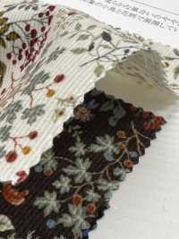 19187 Camicia In Velluto A Coste Con Stampa Di Uccelli E Fiori[Tessile / Tessuto] SUNWELL Foto secondaria